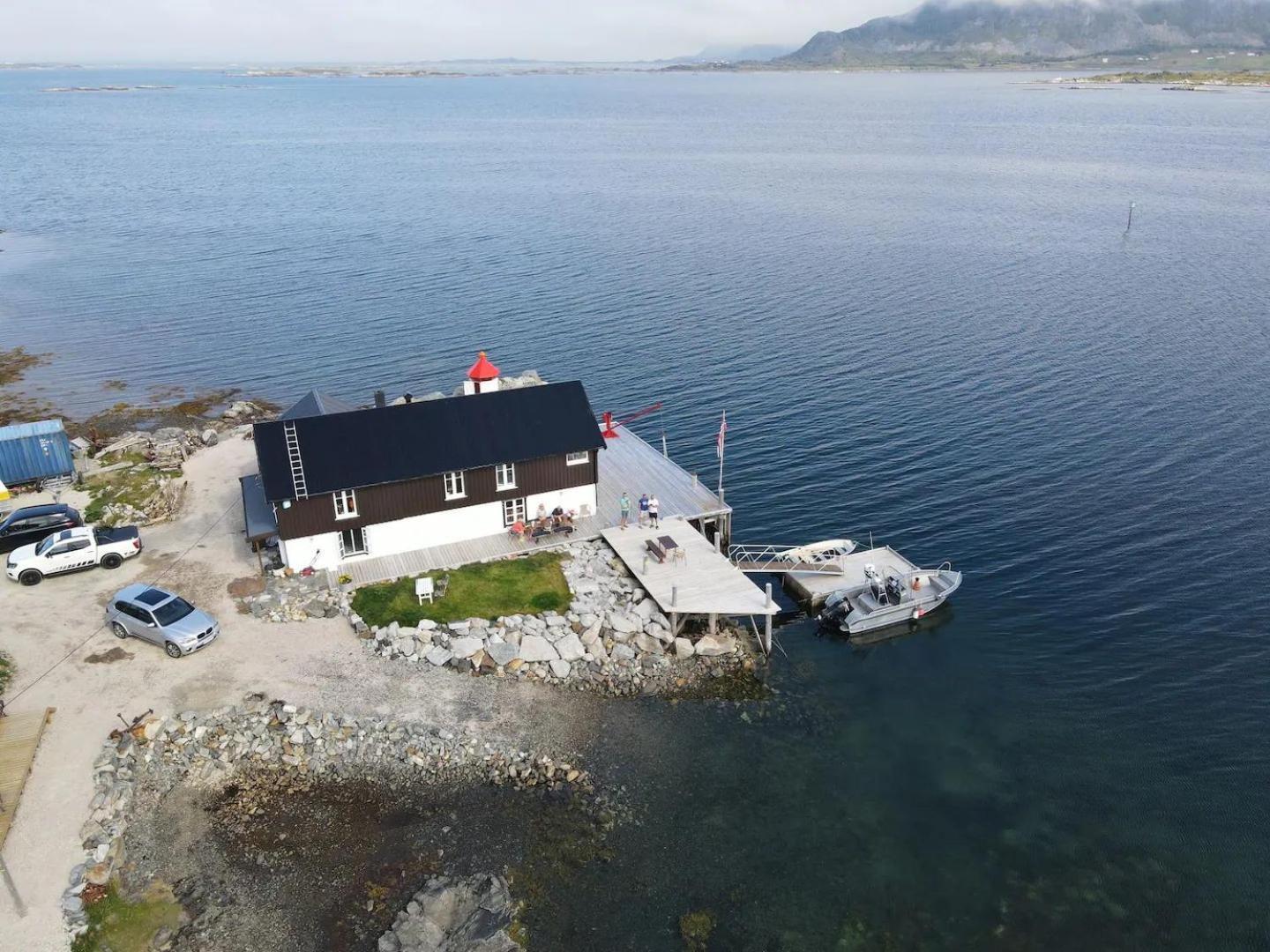 Cabin in Borgvåg Lofoten - Large Vestvagoy Buitenkant foto